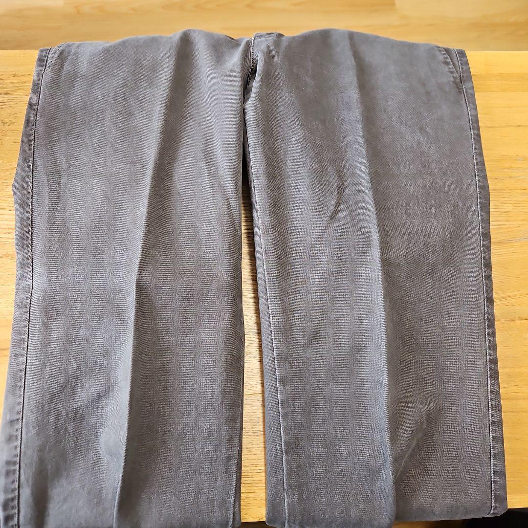 【新品未使用】PT01 AWスリムコットンパンツ 焦げ茶色 S46定価約5万円