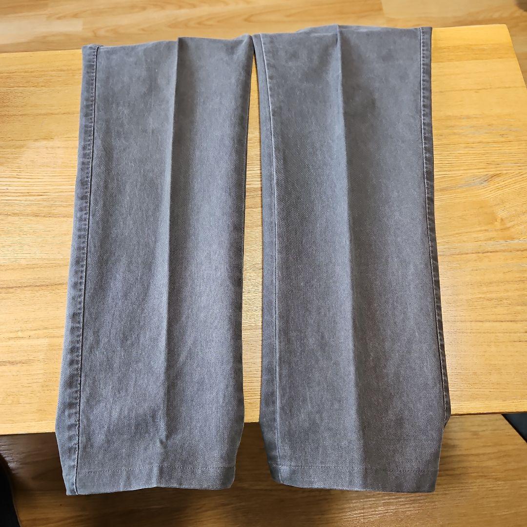 【新品未使用】PT01 AWスリムコットンパンツ 焦げ茶色 S46定価約5万円