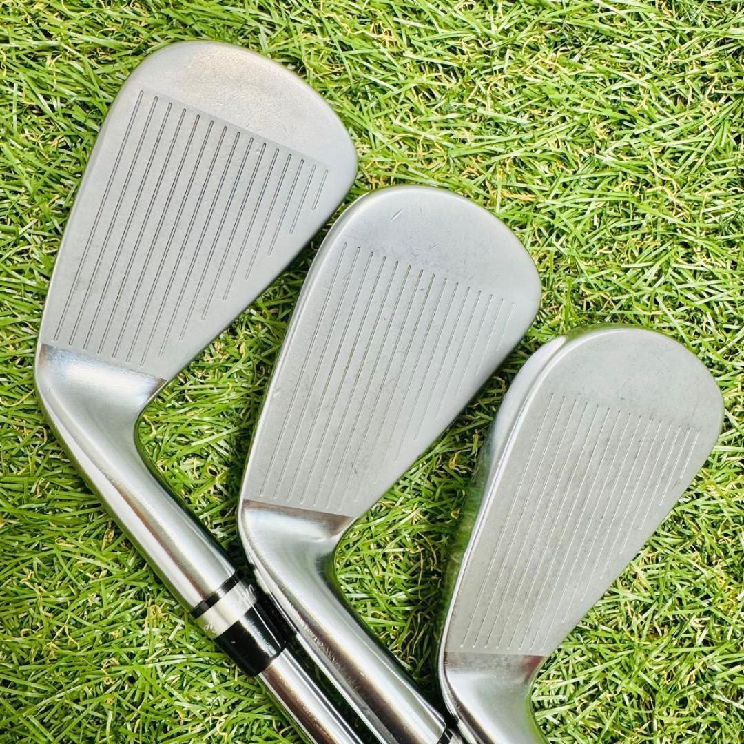 【良品】三浦技研 PI-401 メンズアイアンセット 6本 スチール S