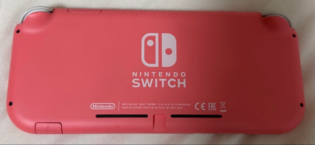 Nintendo Switch Lite ピンク(コーラル) 中古 本体 充電器