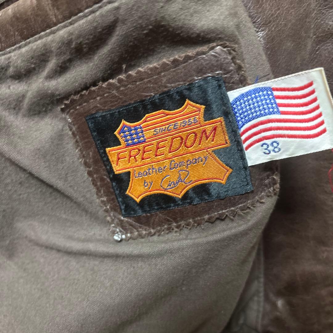 U.S.ARMYブラウンレザー G-1