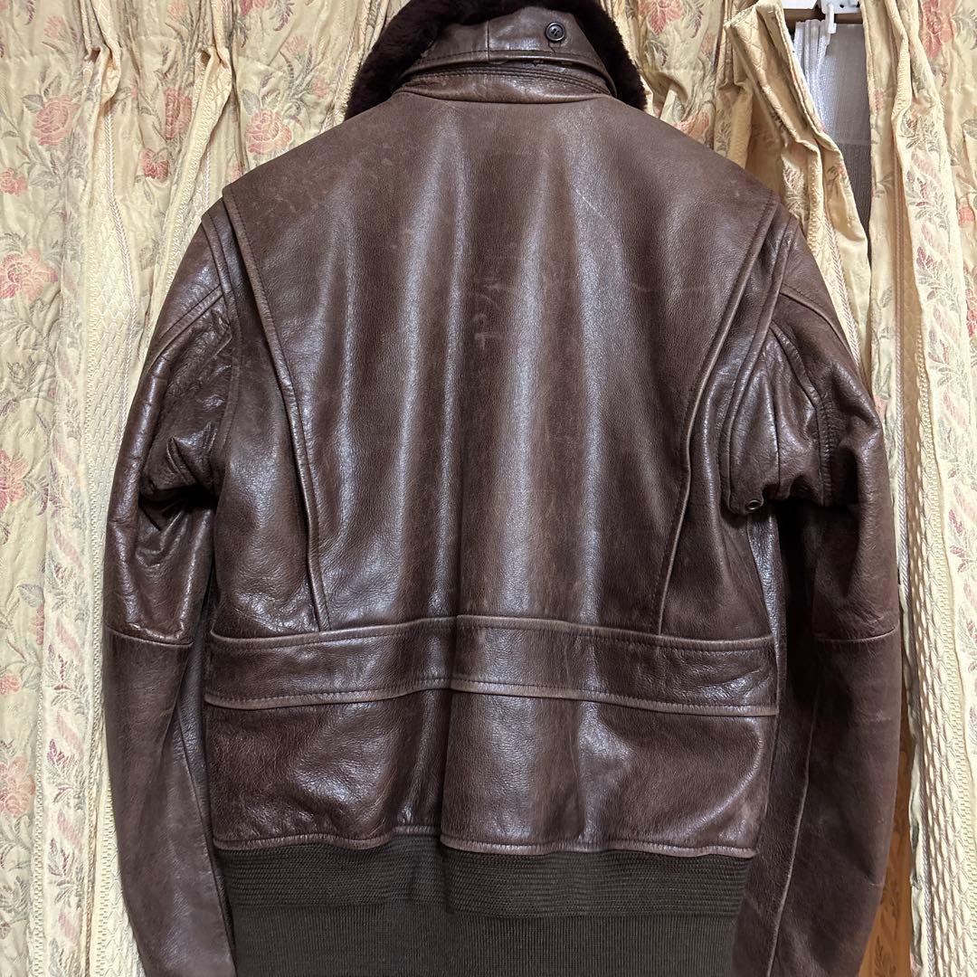 U.S.ARMYブラウンレザー G-1