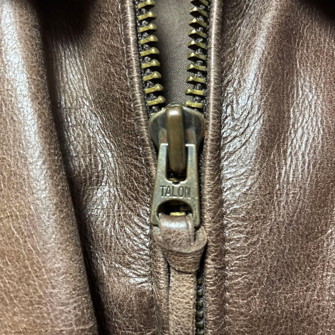 U.S.ARMYブラウンレザー G-1