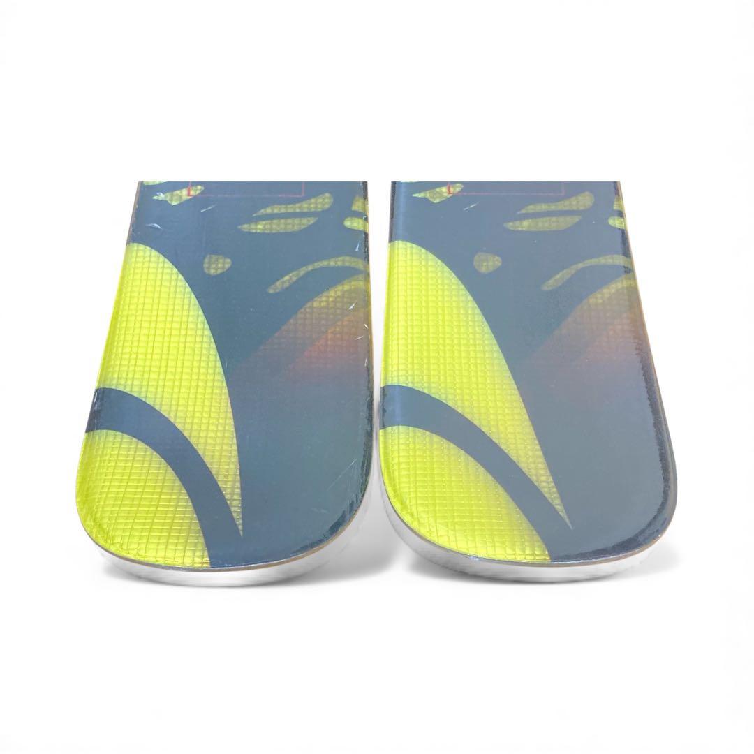 SBPRO ショートスキー ドラゴン柄 サロモン製ビンディング付