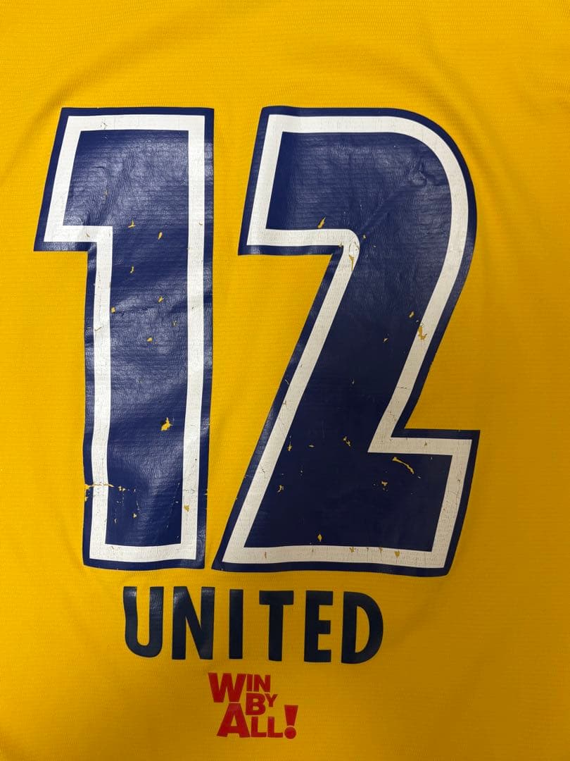 ジェフ千葉　2008 ユニフォーム　12番　UNITED 奇跡のフクアリ