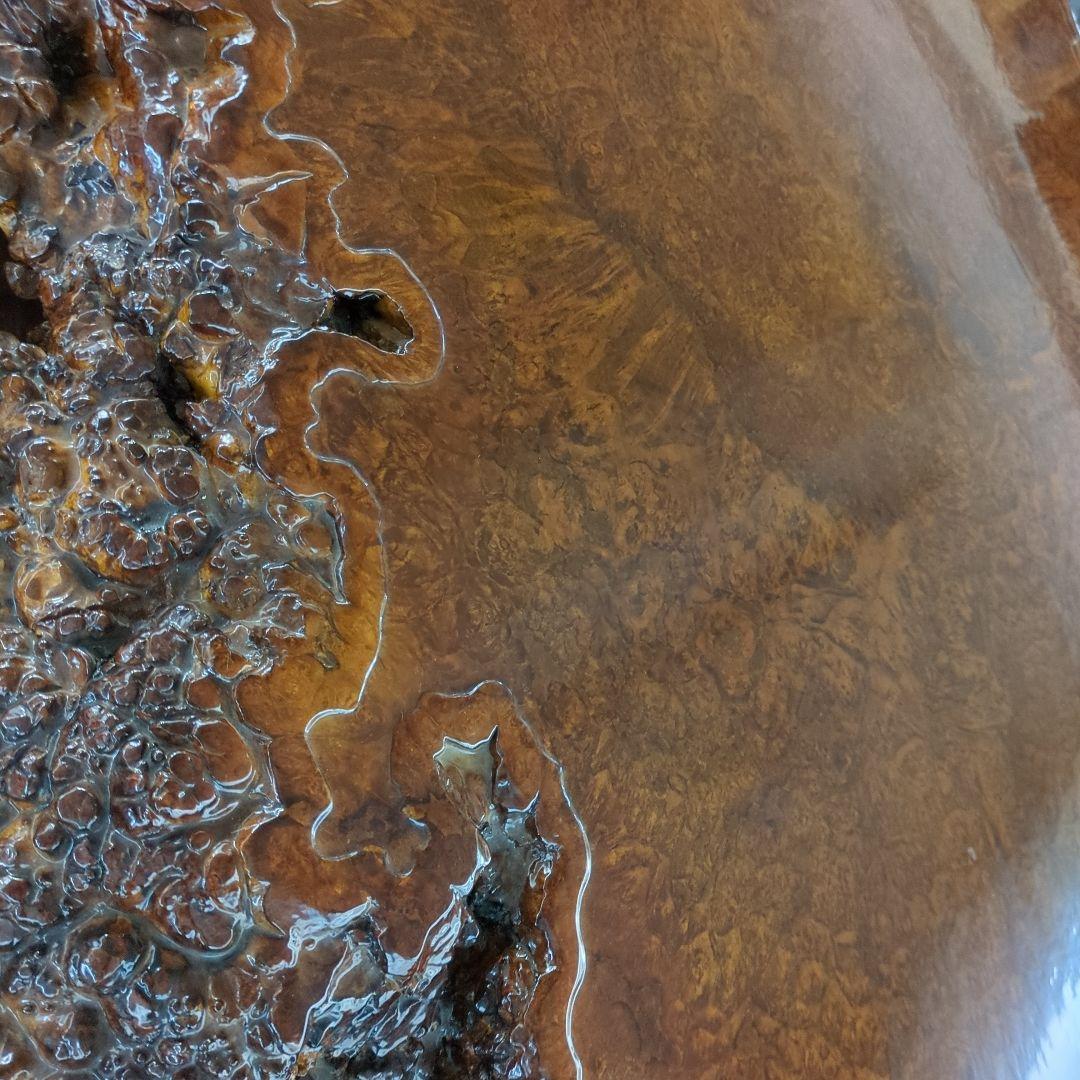 【Cartier LOVE様】未使用 送料込み かえで 無垢こぶ座卓ローテーブル