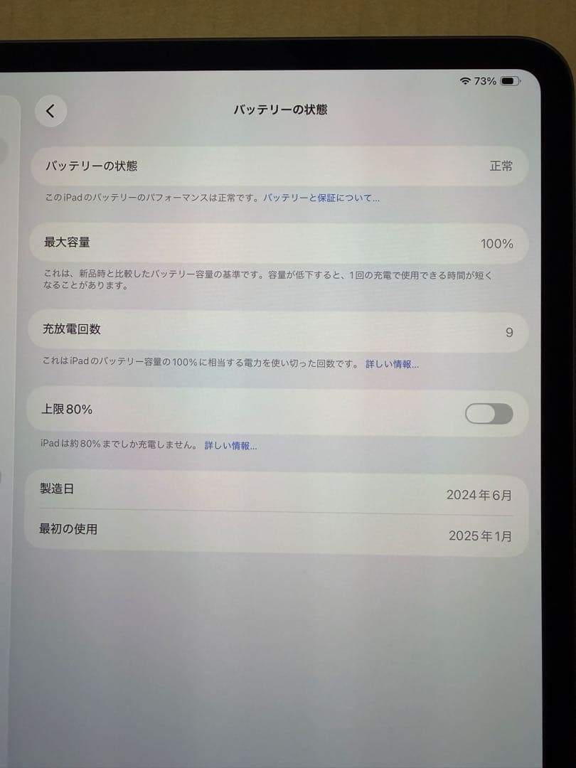iPad Pro 13インチ M4 Wi-Fi 256GB Apple