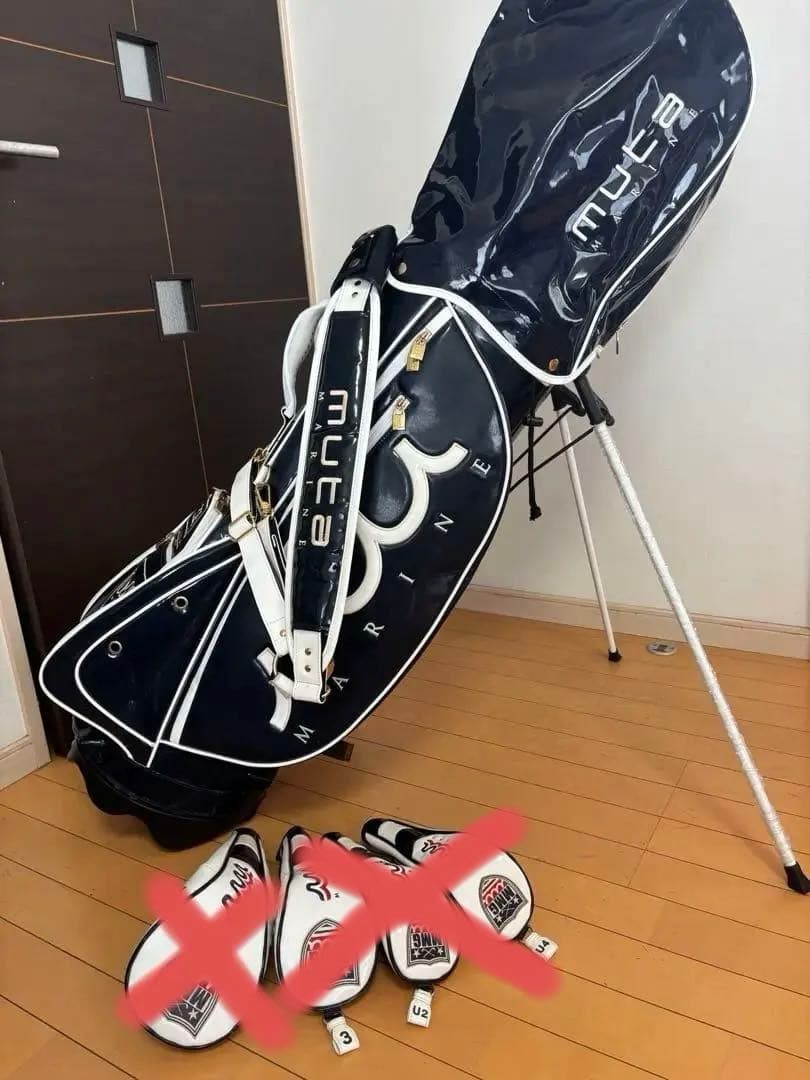 専用です／限定品muta MARINE スタンドバッグ ネイビー