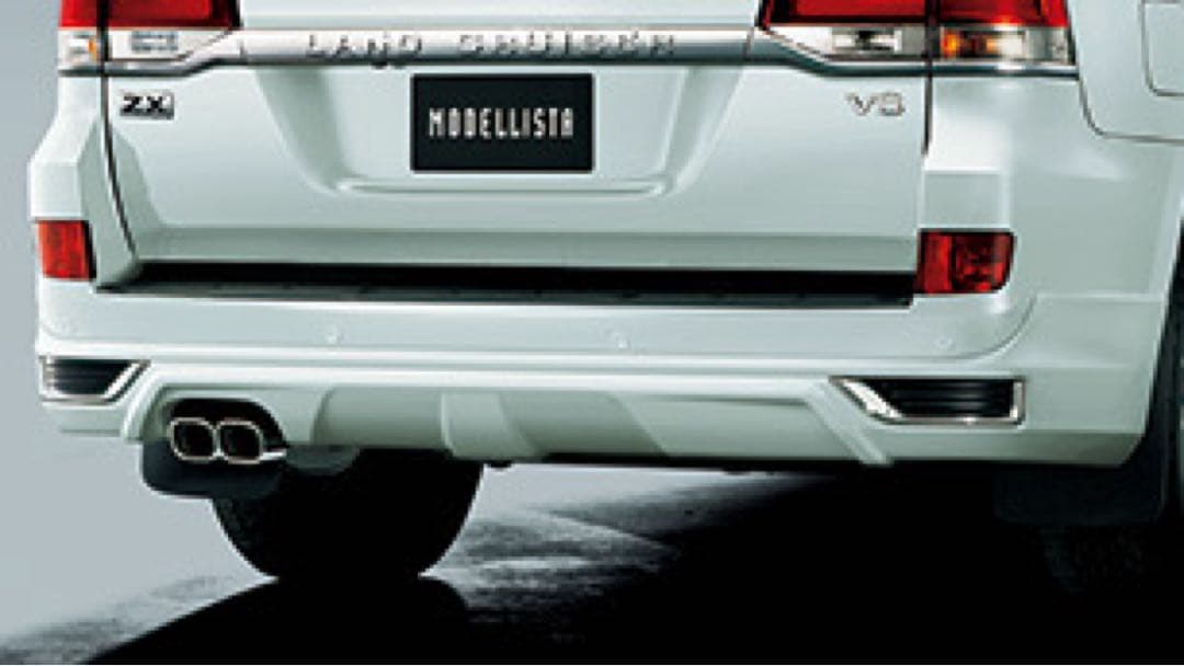 ランクル200後期 モデリスタ　新品エアロキットブラック〈202〉