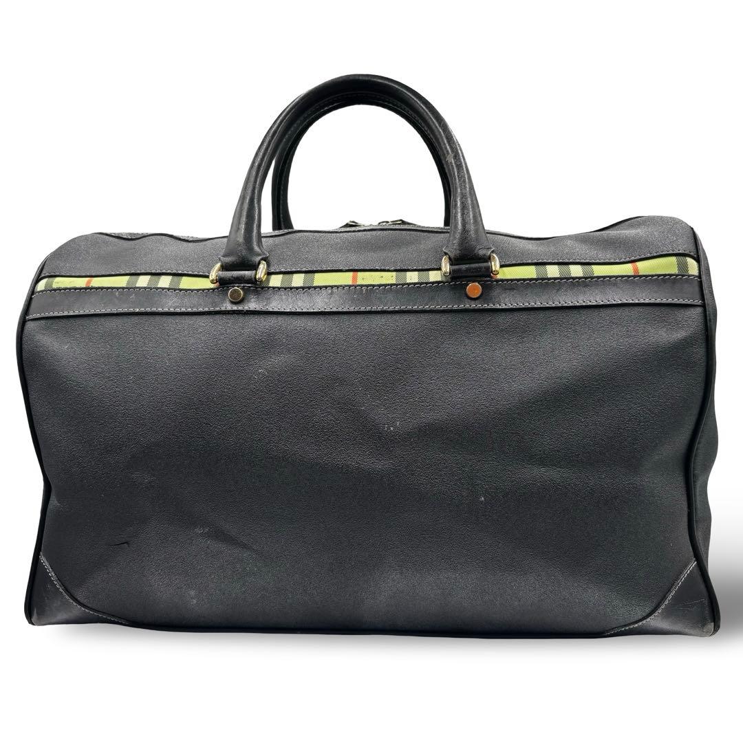 【ヴィンテージ】バーバリーゴルフ　2way ボストンバッグ　ショルダー　PVC