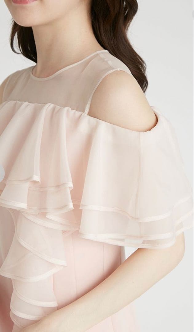 【新品未使用】ラッフル フロードレス