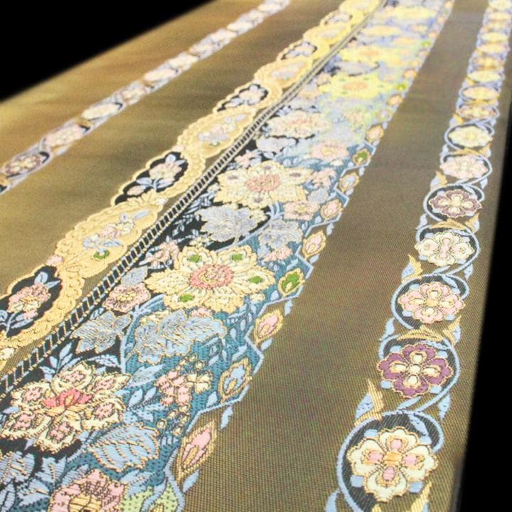 エレガントなフォーマルに…　ご結婚式・入学園式・パーティーにも　美品の袋帯です