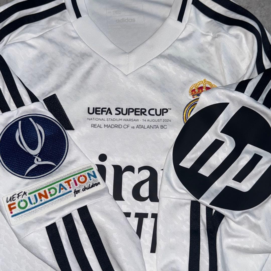 レアルマドリード 24/25 #5 ベリンガム 長袖 UEFA スーパーカップ