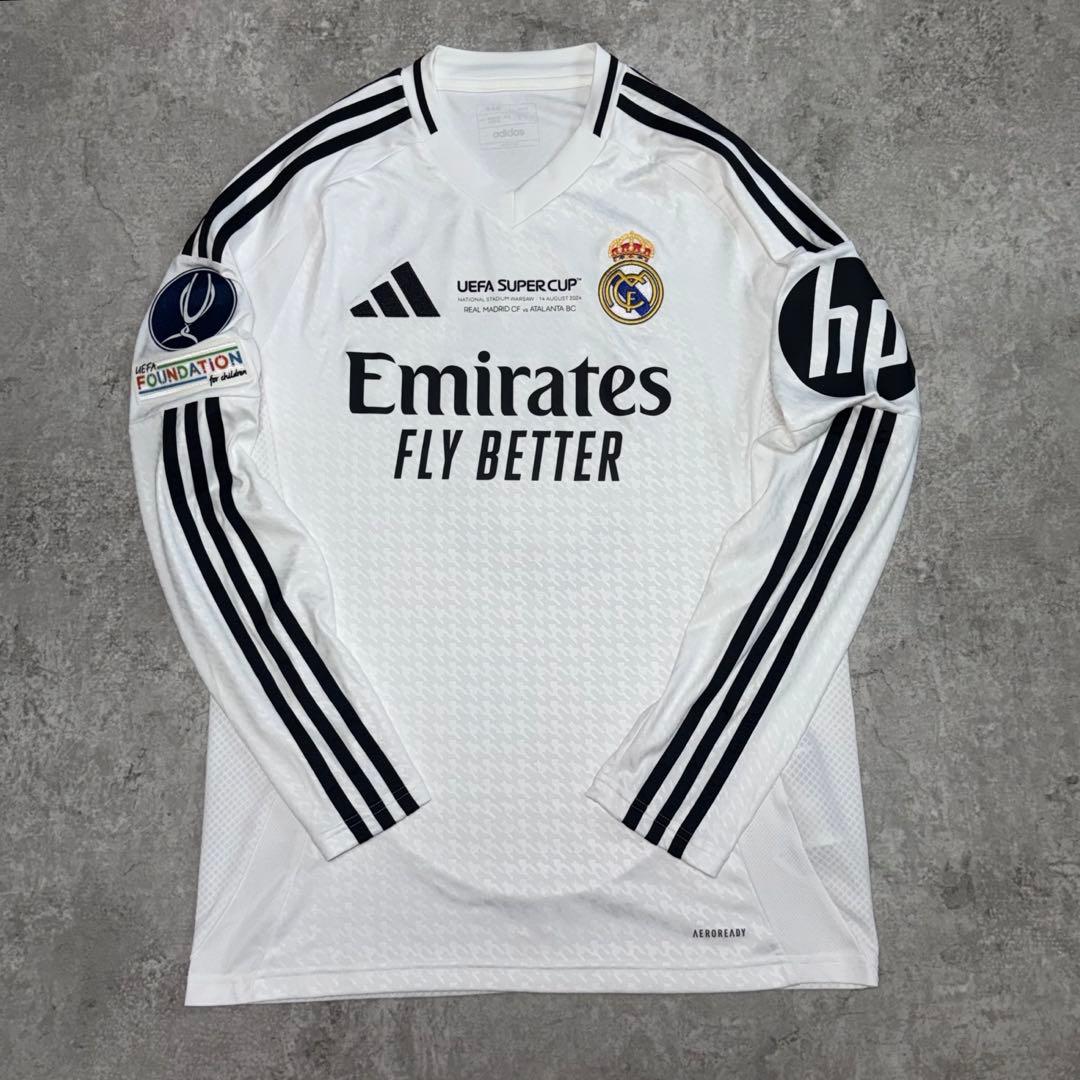 レアルマドリード 24/25 #5 ベリンガム 長袖 UEFA スーパーカップ