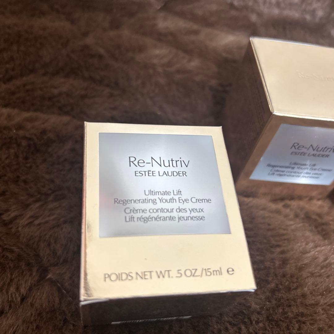 新品エスティローダー リニュートリィブ UL アイ クリーム15ml 3点セット