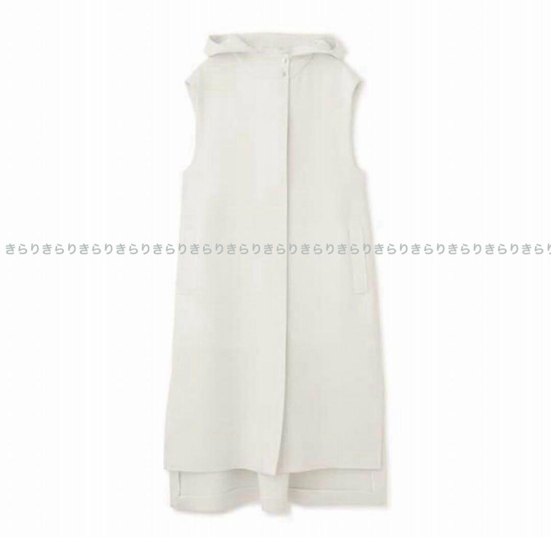 アドーア【ADORE】 トリプルクロスフードジレ ロングベスト