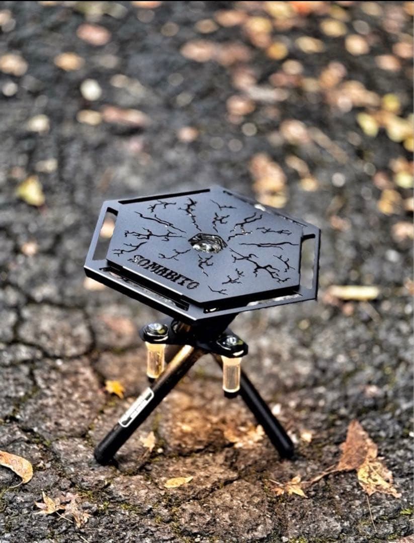 SOMABITO ソマビト　焚き火サイドスタンド ケース付き