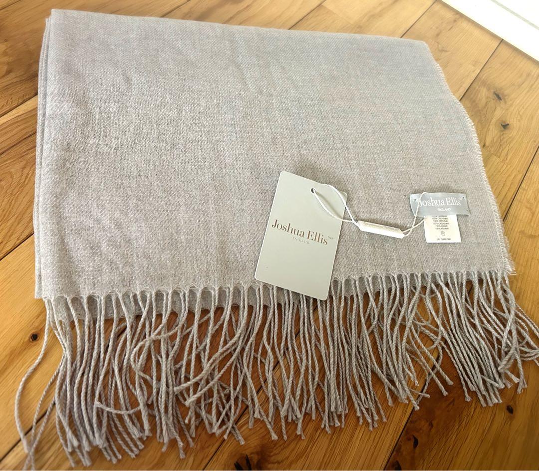 Joshua Ellis 大判ストール 新品タグ付き