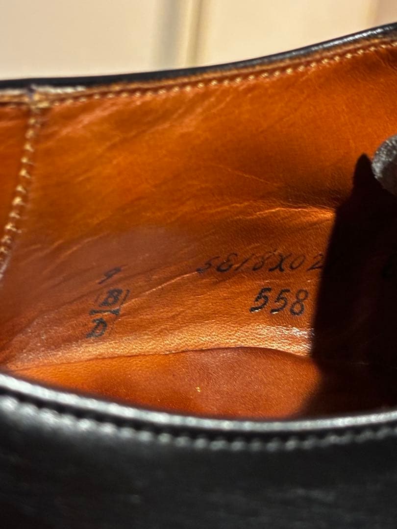 9D ALDEN 558 オールデン キャップトゥ カーフ ストレートチップ