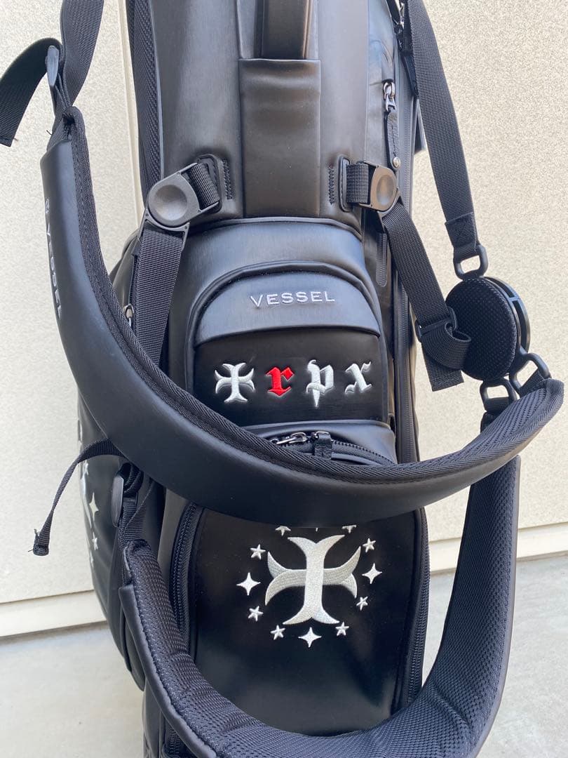 ゴルフバッグ・キャディバッグ 超美品TRPX × VESSELコラボ限定即完売品