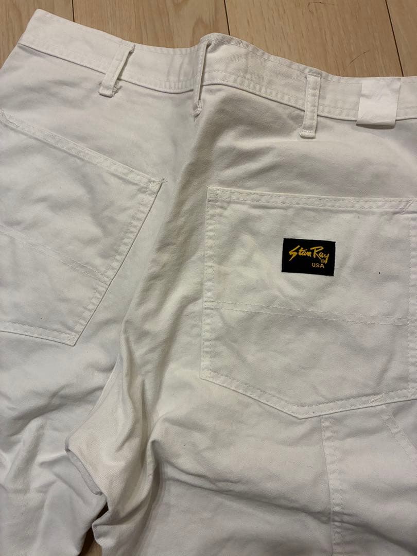 USA製　Stanray スタンレイ ペインターパンツ ワーク　ホワイト