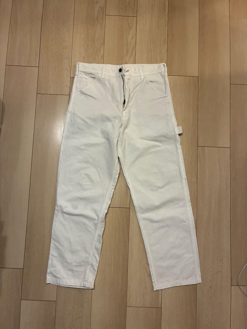 USA製　Stanray スタンレイ ペインターパンツ ワーク　ホワイト