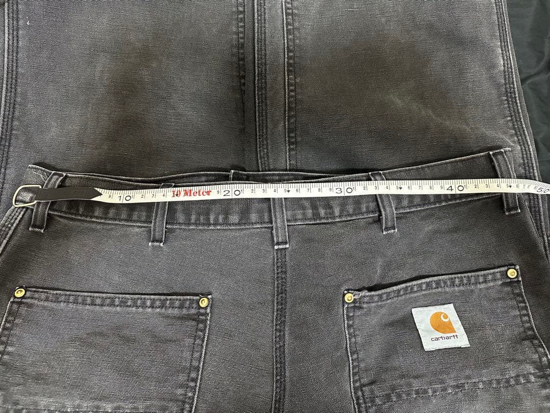 Carharttカーハートダブルニー デニム B01 BLK90s00sUSA製