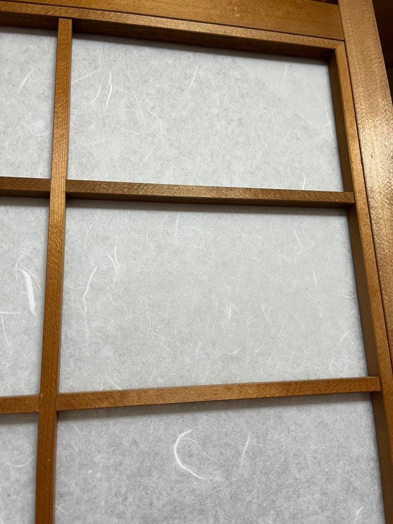 昭和レトロ衝立 和風衝立 4連 高さ150cm