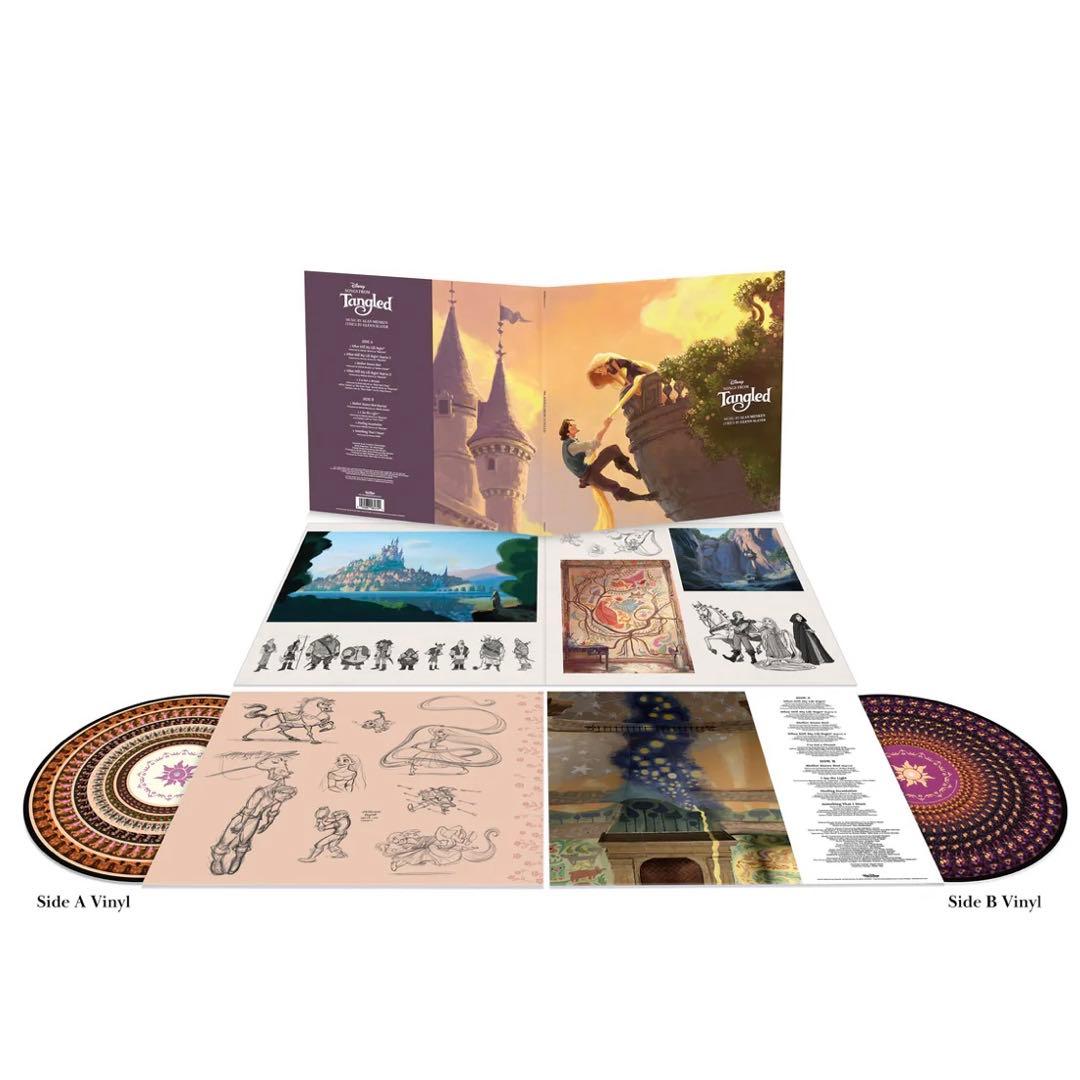 塔の上のラプンツェル レコード 帯付き 新品未開封 Tangled