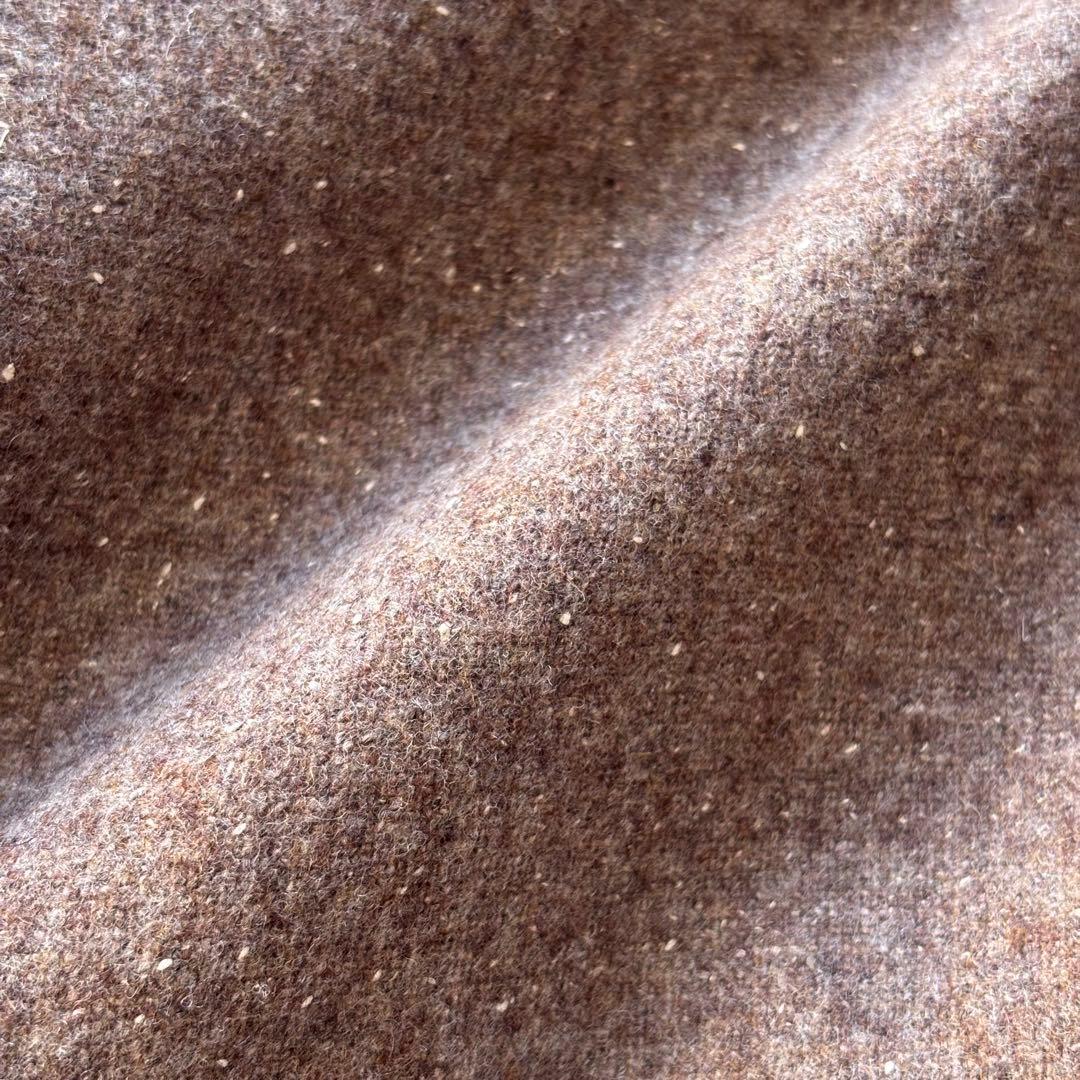 【ほぼ未使用】ドライボーンズ 50s W36 ワイドタックパンツ シルク混 極太