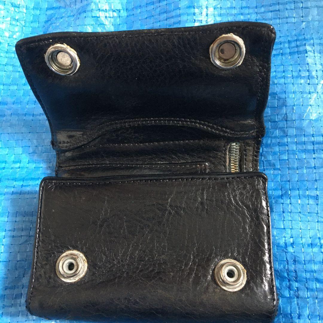 CHROME HEARTS 3フォールド　 ウォレット　 レザー