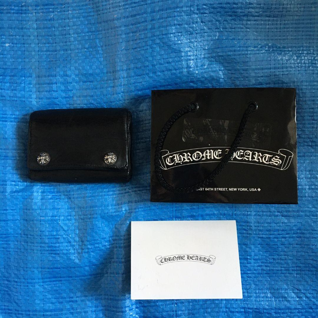 CHROME HEARTS 3フォールド　 ウォレット　 レザー