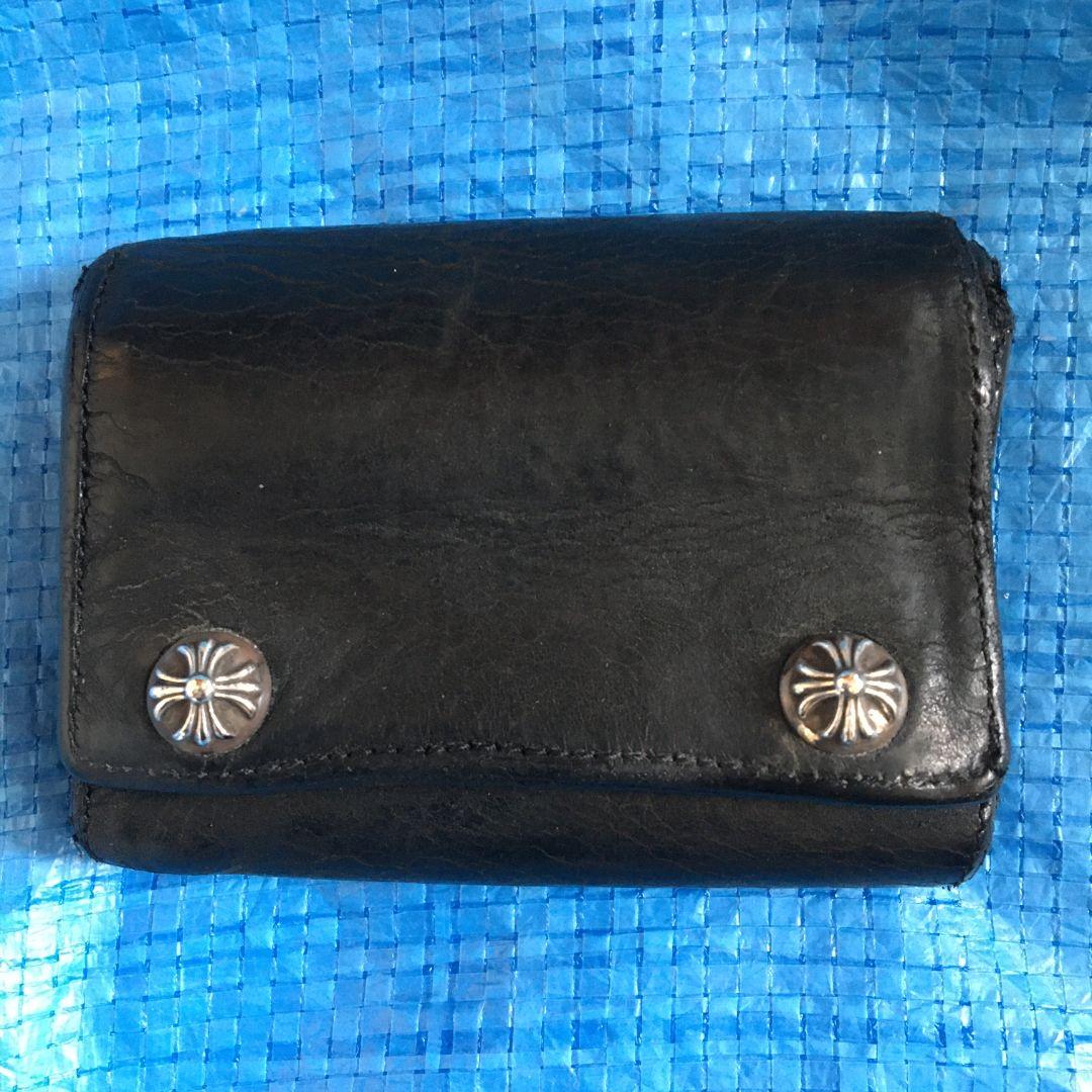 CHROME HEARTS 3フォールド　 ウォレット　 レザー