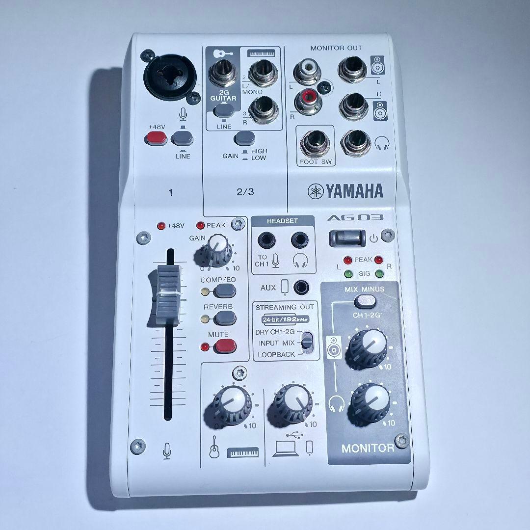 YAMAHA AG03 Mk2 オーディオインターフェース
