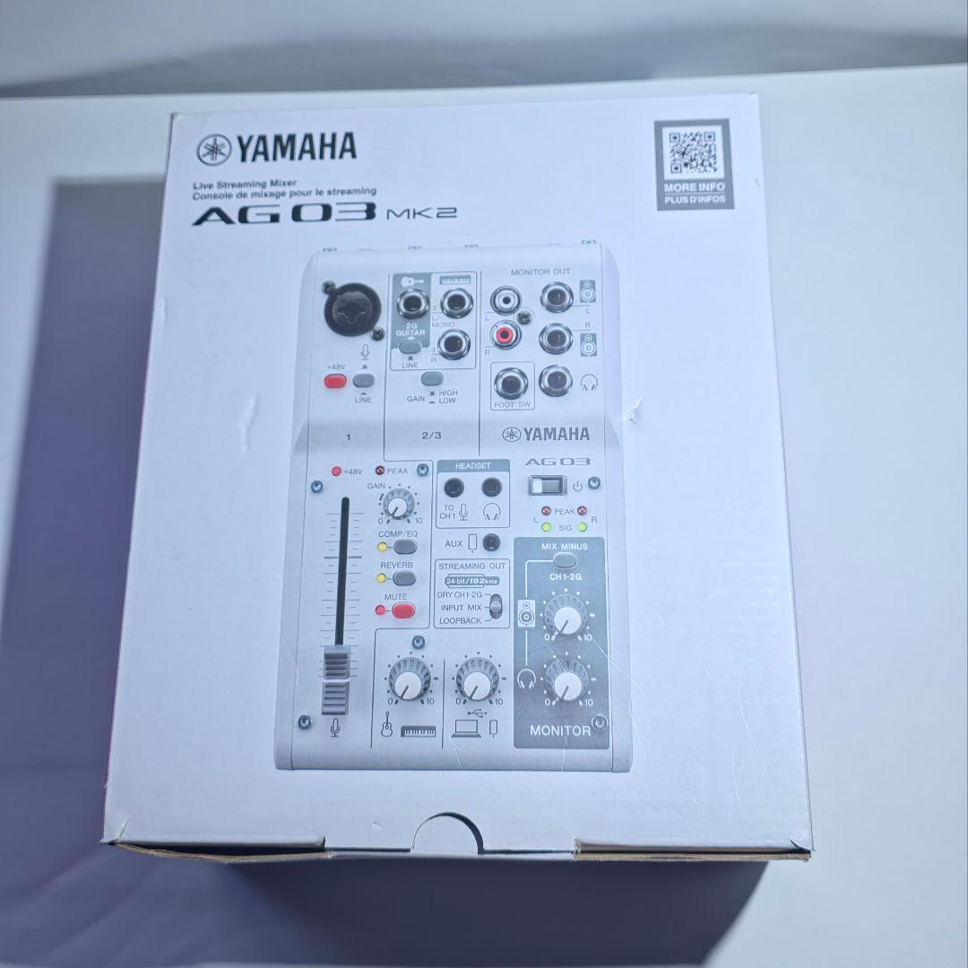 YAMAHA AG03 Mk2 オーディオインターフェース