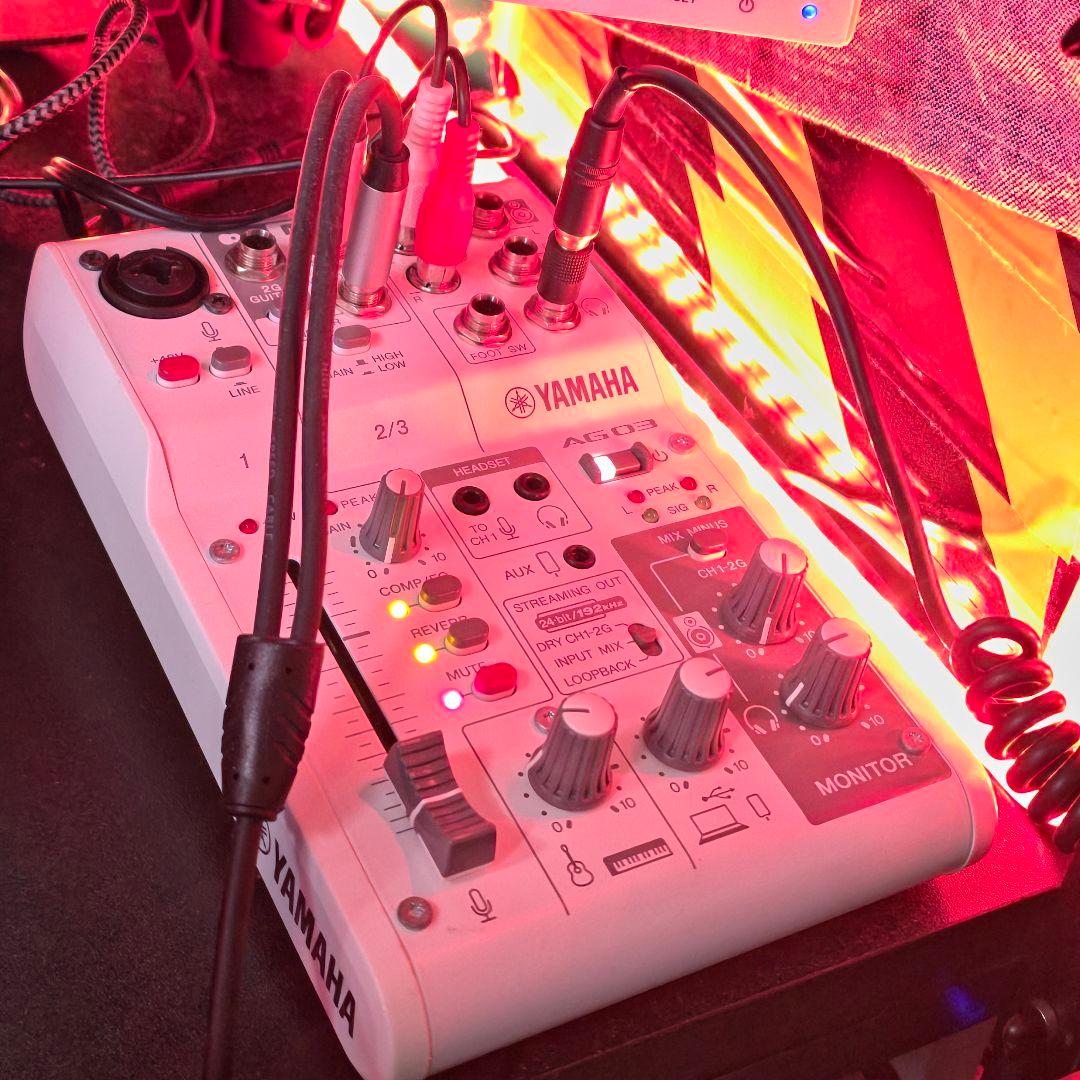 YAMAHA AG03 Mk2 オーディオインターフェース