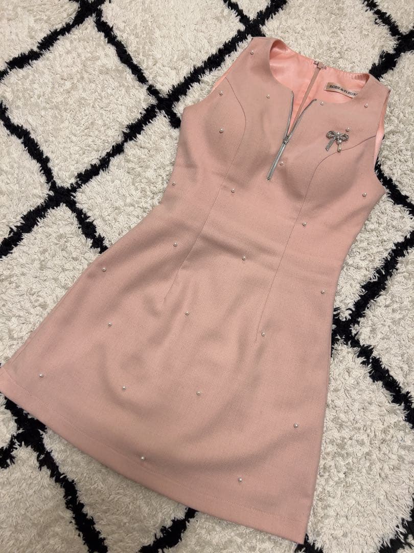 ROBE de FLEURS ピンクキャバドレス Sugar