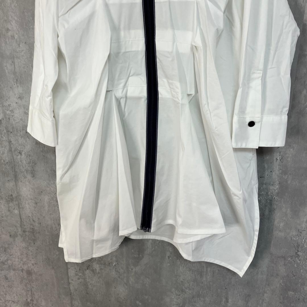 TRUNK HIROKO KOSHINO イレギュラーヘムシャツブラウス 38