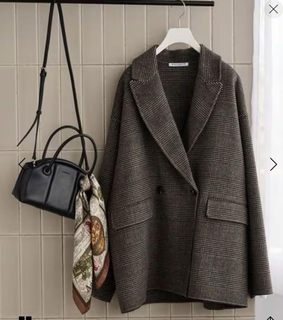 新品タグ付BEAUTY&YOUTH リバー テーラード ミドルコート