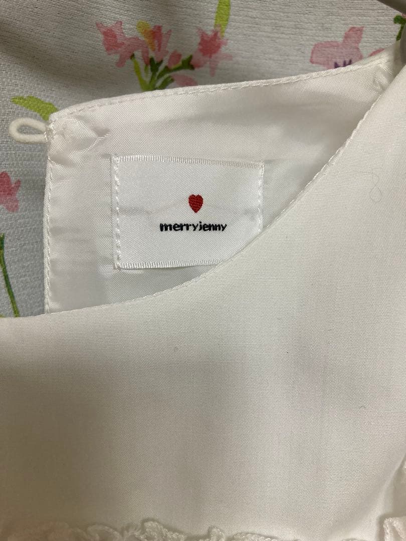 フリルティアードワンピース merry jenny