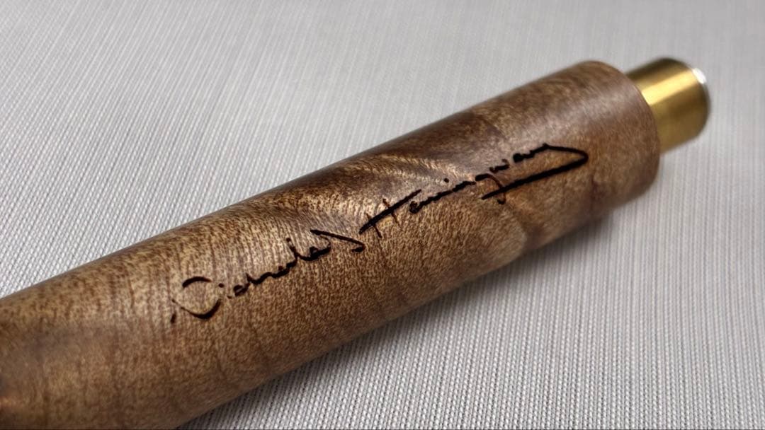 ニコラスヘミングウェイ p205カスタム 真鍮 マーブルウッド