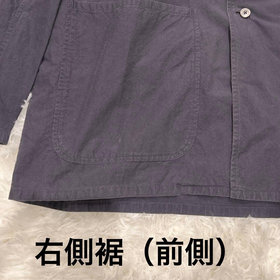 COMOLI コモリ コットン 綿 テーラードジャケット ネイビー 1 日本製