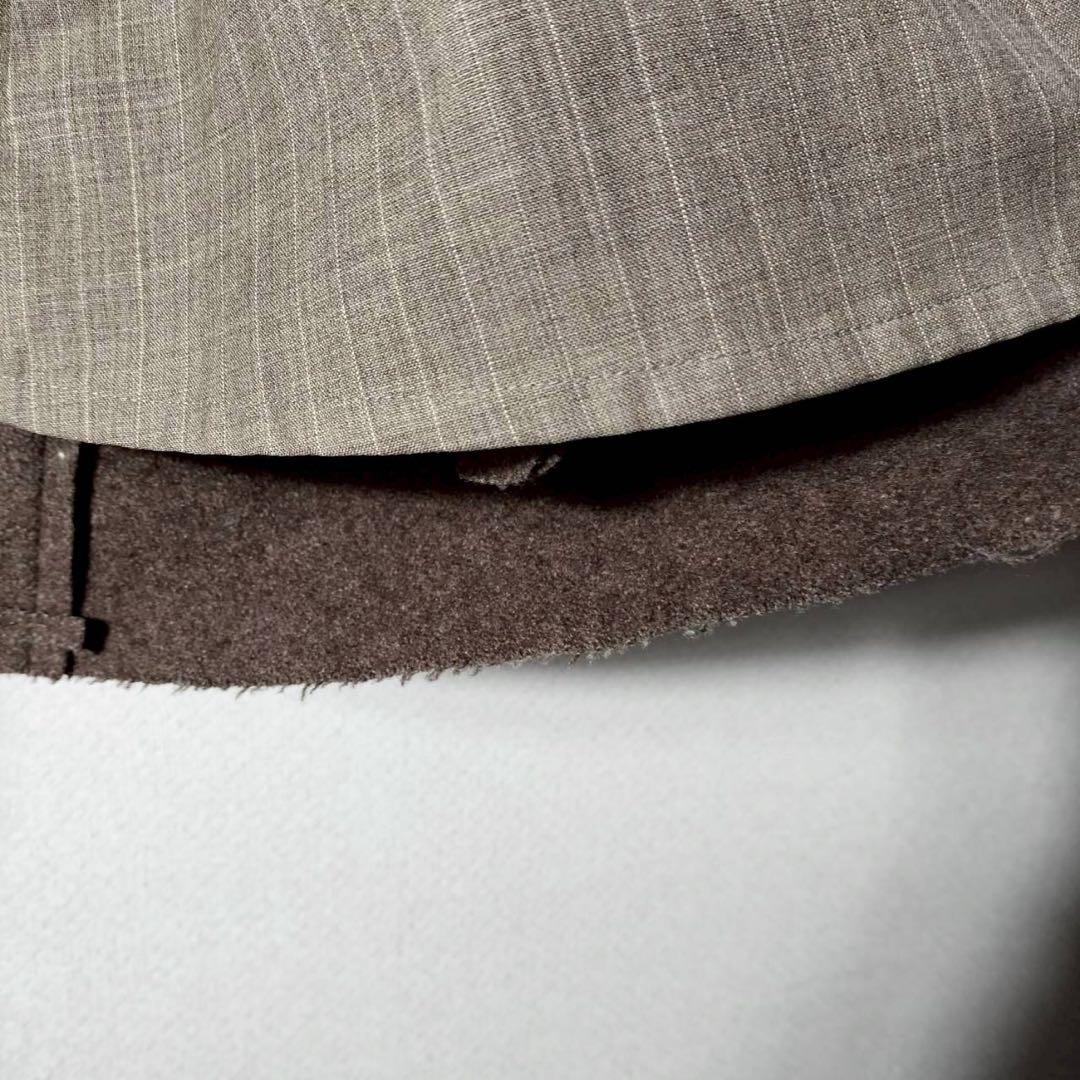 ワイズ Y's ヨウジヤマモト 女優襟Pコート ハーフコート 裁ち切り ウール