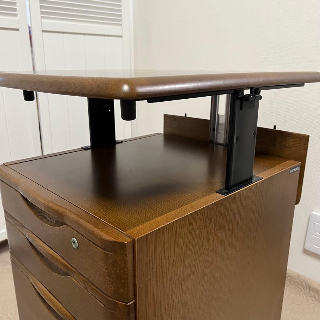 ■専用ページ■カリモク デスクワゴン 袖机 S9079 天然木 サイドテーブル