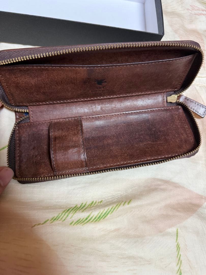 sot プエブロレザー ペンケース 箱付き