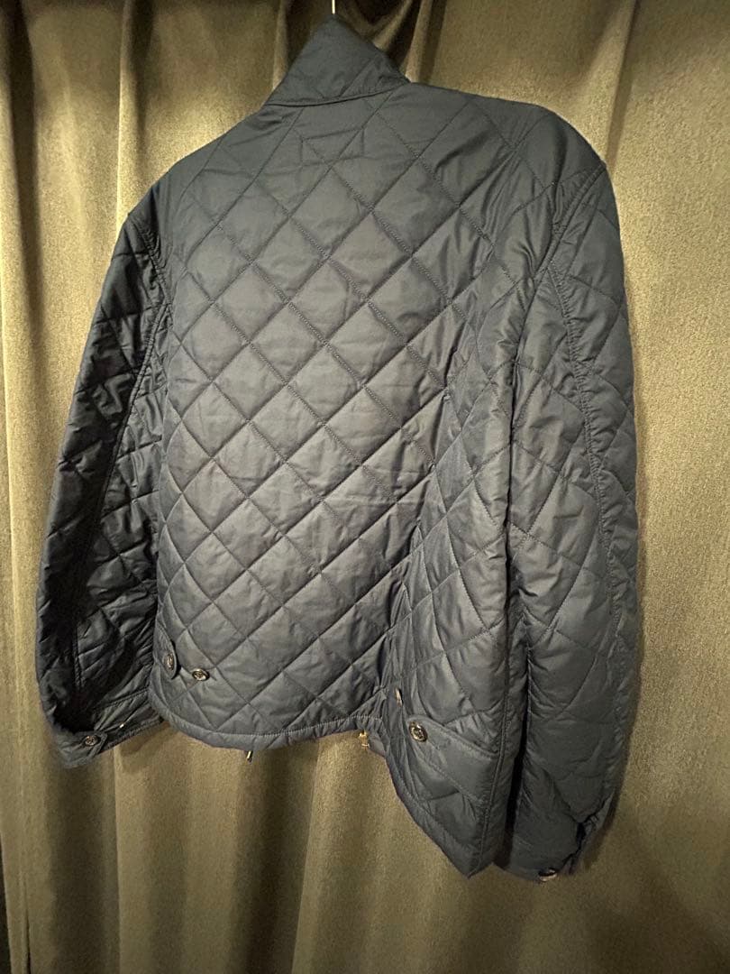 ポロラルフローレン　メンズ　キルティングジャケット　S ネイビー