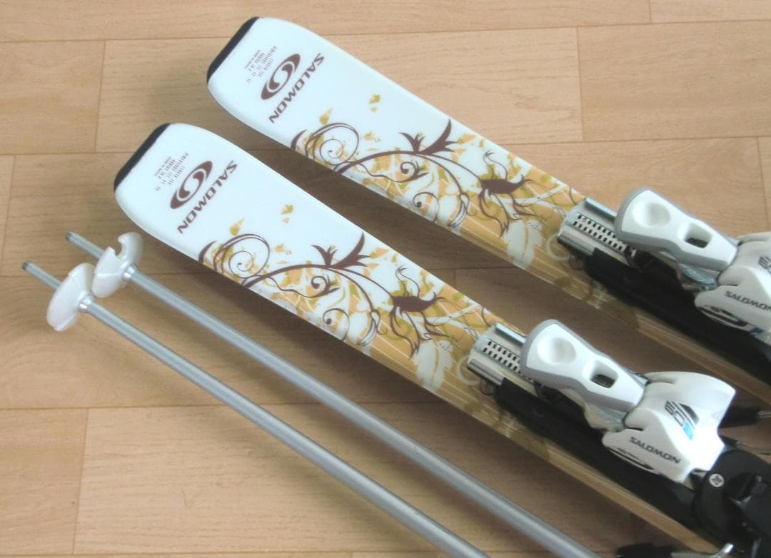 ■■12月・1月限定■送料無料■サロモン■女性用スキーセット■140/23.5■