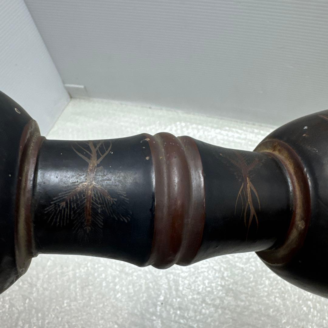 か*ろ様 小鼓　胴　鼓胴 鶴