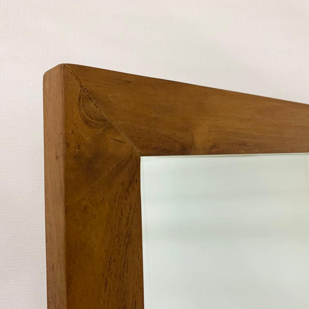 unico BREATH チーク無垢材 ウォールミラー