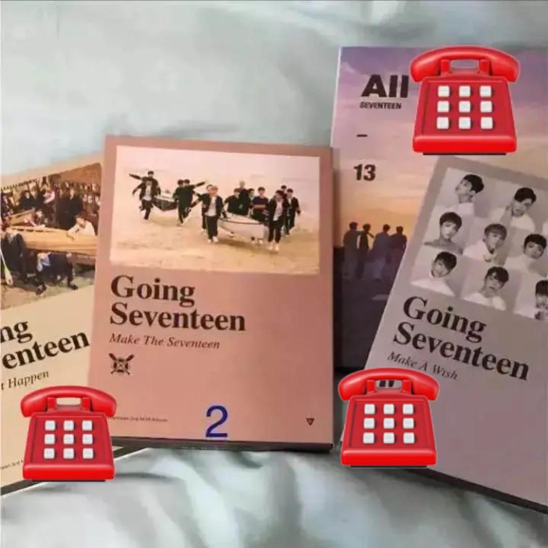 【SEVENTEEN】韓国盤CD（おまけ付き）